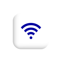 symbol and icon related to wireless Wi-Fi connectivity, including Wi-Fi signal symbols and an internet connection, that enable remote internet access. png