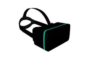 3d rendering virtual reality vr glasses photo