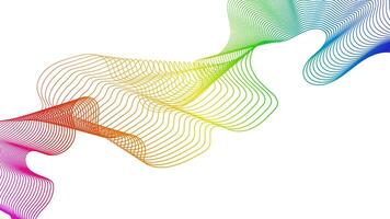 Abstract backdrop with wave gradient lines vector