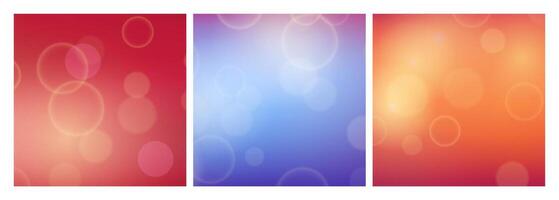 Abstract background with blur bokeh light effect vector