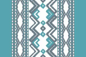 Motif Ikat Paisley Embroidery Background. Ikat Stripe Geometric Ethnic Oriental Pattern Traditional. Ikat Aztec Style Abstract Design for Print Texture,fabric,saree,sari,carpet. vector
