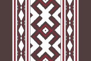 Ikat Paisley Pattern Embroidery Background. Ikat Background Geometric Ethnic Oriental Pattern Traditional. Ikat Aztec Style Abstract Design for Print Texture,fabric,saree,sari,carpet. vector