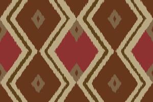 Motif Ikat Seamless Pattern Embroidery Background. Ikat Stripes Geometric Ethnic Oriental Pattern traditional.aztec Style Abstract design for Texture,fabric,clothing,wrapping,sarong. vector