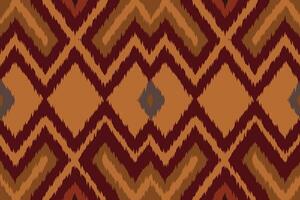 Motif Ikat Paisley Embroidery Background. Ikat Stripe Geometric Ethnic Oriental Pattern Traditional. Ikat Aztec Style Abstract Design for Print Texture,fabric,saree,sari,carpet. vector