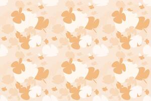 Flower Pattern Texture Vintage 70s Style Flower Background Illustration. Colorful Pastel Color Groovy Artwork Bundle, Y2k Nature Backgrounds With Spring Plants. vector