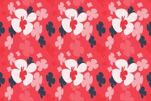 Natural Drawing Flower Seamless Pattern Vintage 70s Style Flower Background Illustration. Colorful Pastel Color Groovy Artwork Bundle, Y2k Nature Backgrounds With Spring Plants. vector