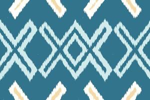 Ikat Damask Embroidery Background. Ikat Patterns Geometric Ethnic Oriental Pattern traditional.aztec Style Abstract illustration.design for Texture,fabric,clothing,wrapping,sarong. vector