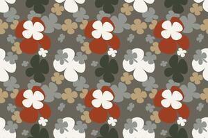 Pattern With Simple Pretty Small Flowers, With Simple Pretty, Little Floral Liberty Seamless Texture Background. Spring, Summer Romantic Blossom Flower Garden Seamless Pattern for Your Designs vector