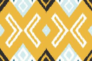 Ikat Damask Embroidery Background. Ikat Flowers Geometric Ethnic Oriental Pattern Traditional. Ikat Aztec Style Abstract Design for Print Texture,fabric,saree,sari,carpet. vector
