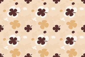 Flower Digital Printed Pattern Vintage 70s Style Flower Background Illustration. Colorful Pastel Color Groovy Artwork Bundle, Y2k Nature Backgrounds With Spring Plants. vector