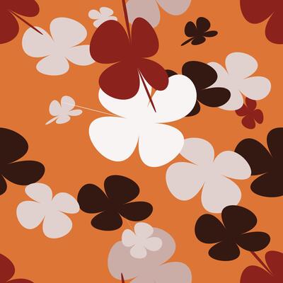 Abstract Flower Pattern With Simple Pretty, Little Floral Liberty Seamless Texture Background. Spring, Summer Romantic Blossom Flower Garden Seamless Pattern for Your Designs