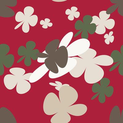 Floral Seamless Pattern With Small Flower With Simple Pretty, Little Floral Liberty Seamless Texture Background. Spring, Summer Romantic Blossom Flower Garden Seamless Pattern for Your Designs