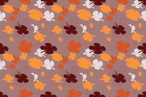 Cute Floral Pattern in the Small Flower. Vintage 70s Style Flower Background Illustration. Colorful Pastel Color Groovy Artwork Bundle, Y2k Nature Backgrounds With Spring Plants. vector