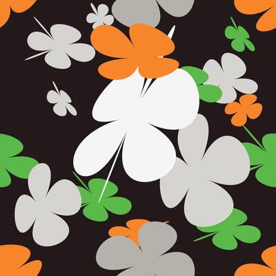 Floral Seamless Pattern With Small Flower With Simple Pretty, Little Floral Liberty Seamless Texture Background. Spring, Summer Romantic Blossom Flower Garden Seamless Pattern for Your Designs