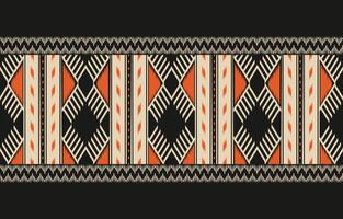 Ethnic abstract ikat art. Aztec ornament print. geometric ethnic pattern seamless color oriental. Design for background ,curtain, carpet, wallpaper, clothing, wrapping, Batik. vector