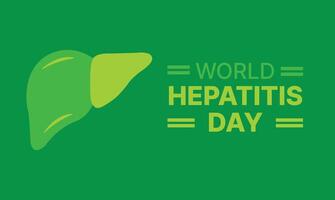 happy world hepatitis day background template use for card design, with minimalist and modern concept, cover, backdrop, heart, lung, international vector
