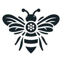 Bumblebee, honey, honey bee icon in modern style for website mobile logo app UI design. simple icon. vector