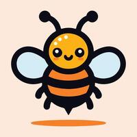 Bumblebee, honey, honey bee icon in modern style for website mobile logo app UI design. simple icon. vector