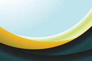 Gradient curve background. vector