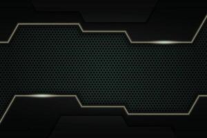 Futuristic with neon line background. vector