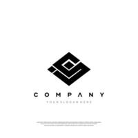 Initial letter S logo template with two hand line art simplicity illustration in flat design monogram symbol vector