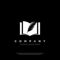 Excited to share my entry for the design contest a book logo vector