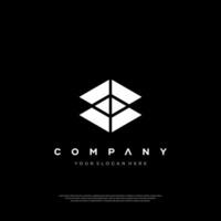 Geometric Nexus Logo Design Letter CD vector