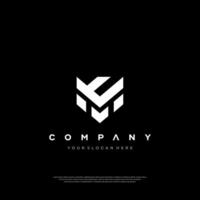 ME logo letter design on luxury background. EM logo monogram initials letter concept. ME icon logo design. EM elegant and Professional letter icon design on black background. M E EM ME vector