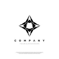 Navigating the Geometric Labyrinth - Unveiling the Path to Modern Brand Identity Through Abstract Design vector