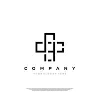 CJ Monogram Mastery - A Fusion of Elegance and Modernity vector