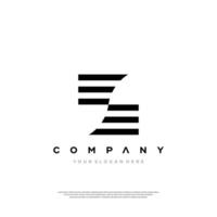 s letter initial logo icon illustration overlap overlapping style vector