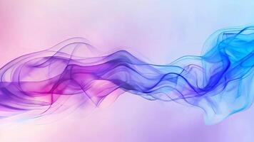 Vivid multicolored smoke swirls in a mesmerizing dance, creating a hypnotic abstract 4K motion background video