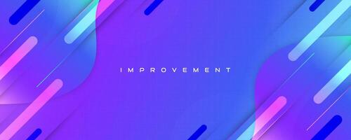 Abstract Modern and Colorful Gradient Background. Vibrant Creative Banner Design vector
