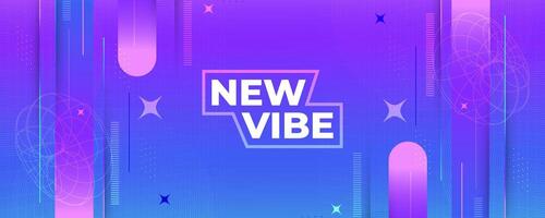 Abstract Modern and Colorful Gradient Background. Vibrant Creative Banner Design vector