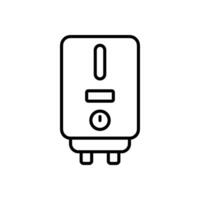 Water Heater icon design templates simple and modern concept vector