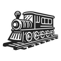Train toy icon. Simple element illustration from toys concept. train toy editable symbol design on white background. vector