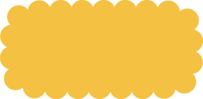 Text talk balloon. Speech bubbles cloud for dialog. Outline comic cloud box for message. Frame shape for comment. Rectangle sticker png