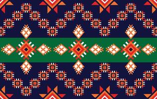 Geometric ethnic seamless pattern colorful. traditional ethnic oriental style pattern, Designed for background ,wallpaper ,carpet ,clothing ,weaving ,printed pattern ,fabric ,embroidery ,doormat vector
