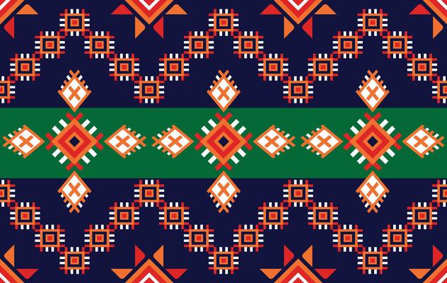 Geometric ethnic seamless pattern colorful. traditional ethnic oriental style pattern, Designed for background ,wallpaper ,carpet ,clothing ,weaving ,printed pattern ,fabric ,embroidery ,doormat