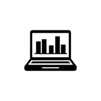 laptop, analysis, analytics, analyze, analyzing, bar chart, big data, market, business, chart, computer, dashboard, data, datum, design, desktop, device, digital, display, finance, financial vector