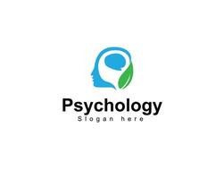 Human profile in shape of question mark. Psychology icon. Psychological sign, symbol. Abstract icon science and man vector