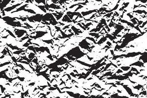 Crumpled paper texture for background vector