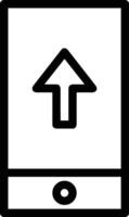 Upload icon symbol image vector