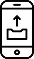 Upload icon symbol image vector
