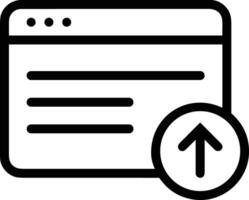 Upload icon symbol image vector