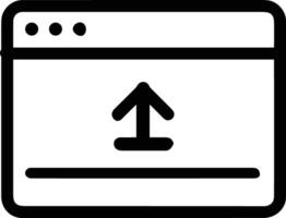Upload icon symbol image vector