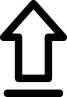 Upload icon symbol image vector