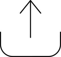 Upload icon symbol image vector