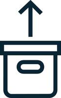 Upload icon symbol image vector