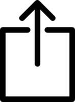 Upload icon symbol image vector
